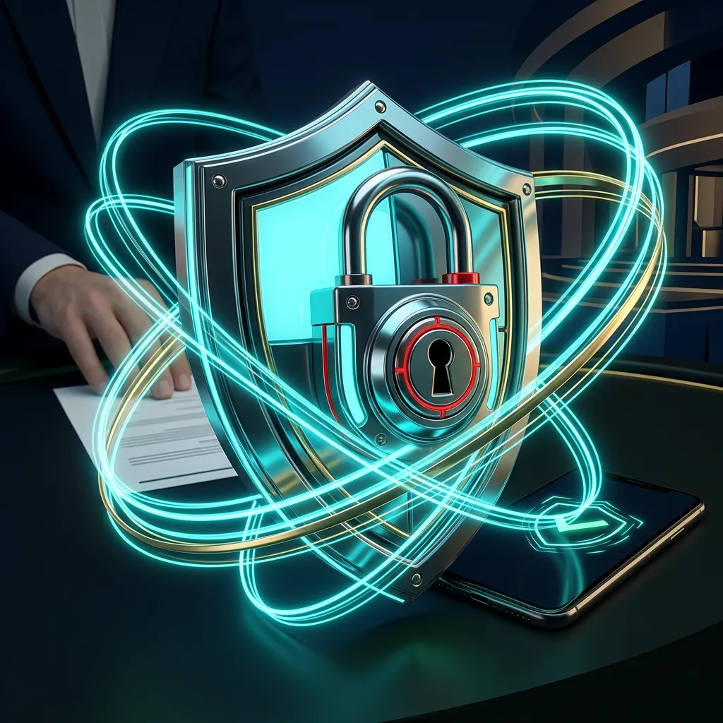 Editorial visual supporting the verification flow