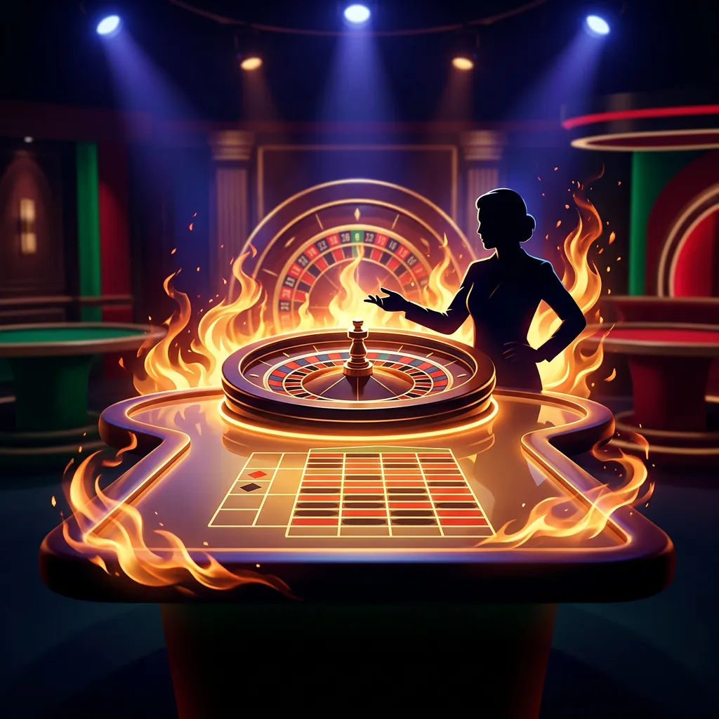 Table artwork for each live dealer card, matching the tables list order