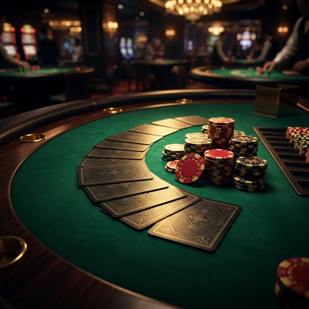 Table artwork for each live dealer card, matching the tables list order